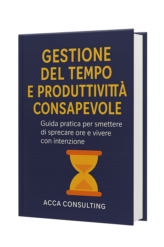 Gestione del Tempo e Produttività Consapevole