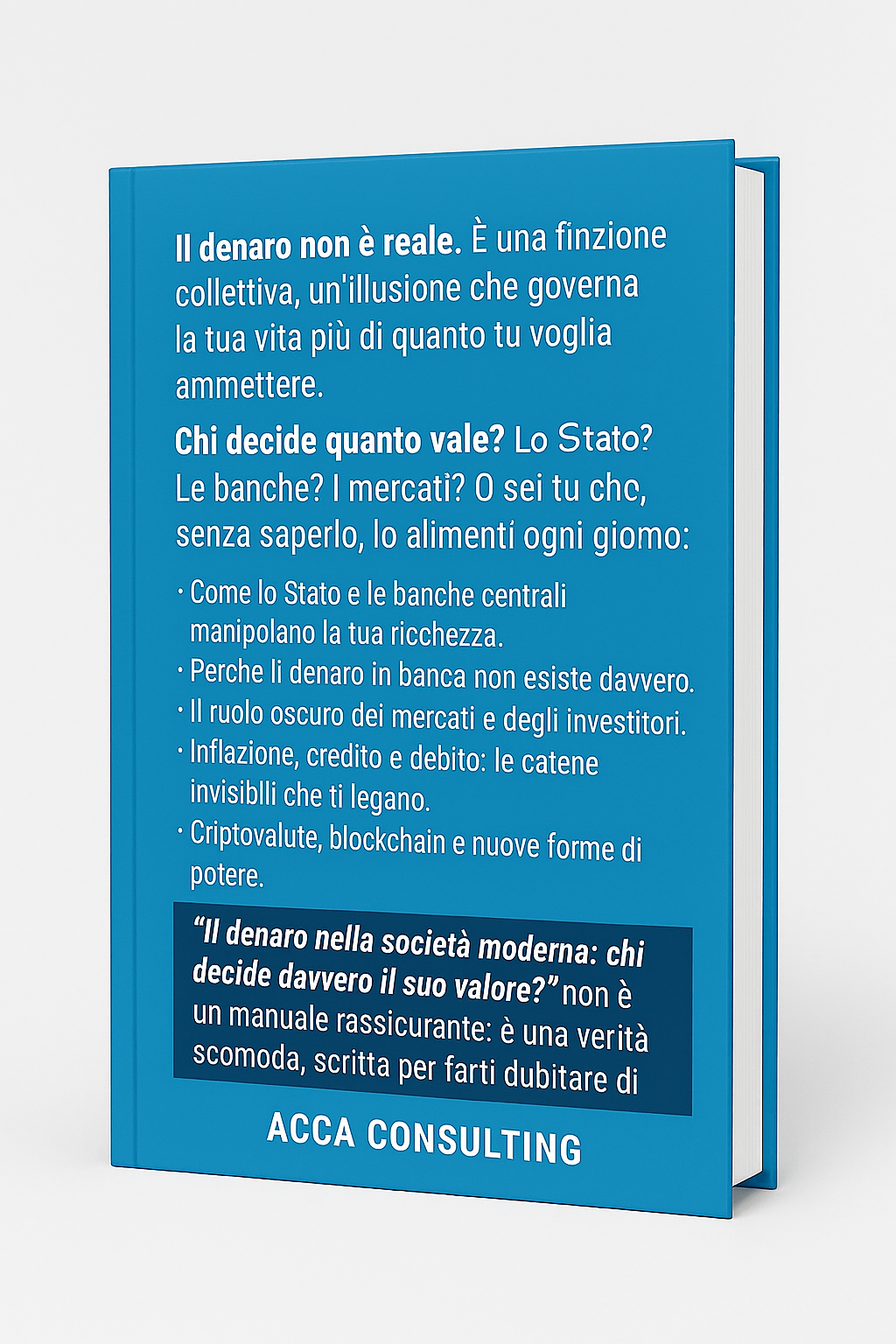 Il denaro nella società moderna: chi decide davvero il suo valore?